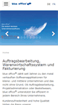 Mobile Screenshot of blue-office.at