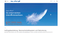 Desktop Screenshot of blue-office.de